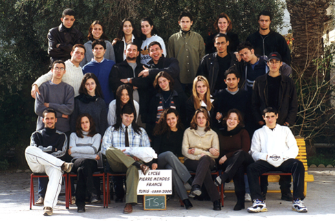 Terminale S, PMF, Tunis, 1999-2000